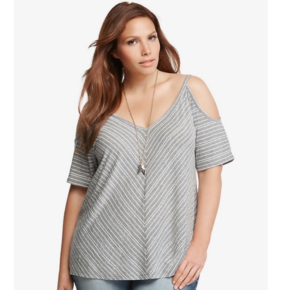 torrid cold shoulder top size 4x women
